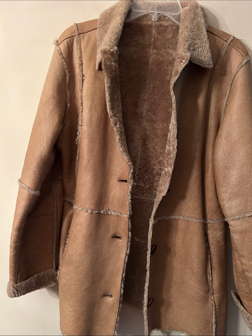 Shearling Women’s Jacket- Size Small- - Picture 6 of 8